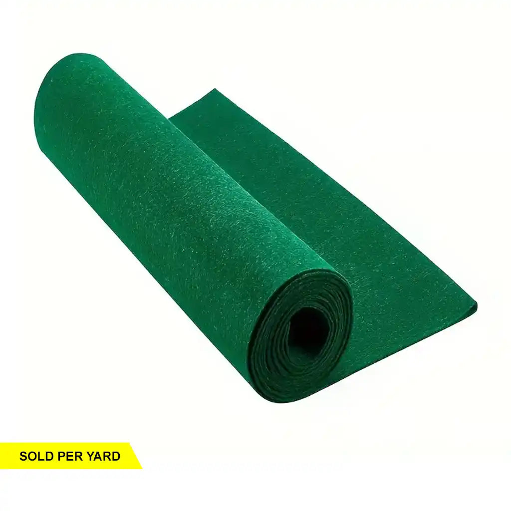 Non Woven Acrylic Polyster Felt Green