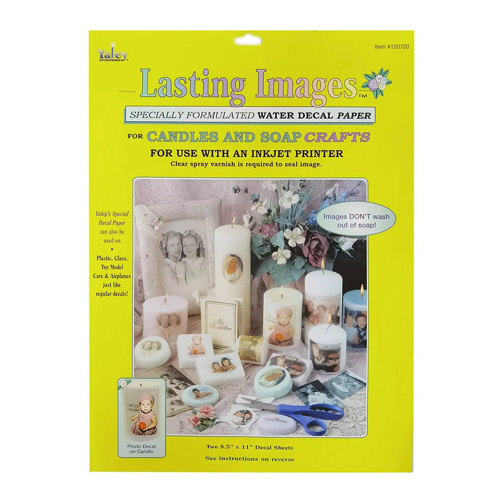 Plain Decal Paper, 2 per package (8 1/2" X 11")