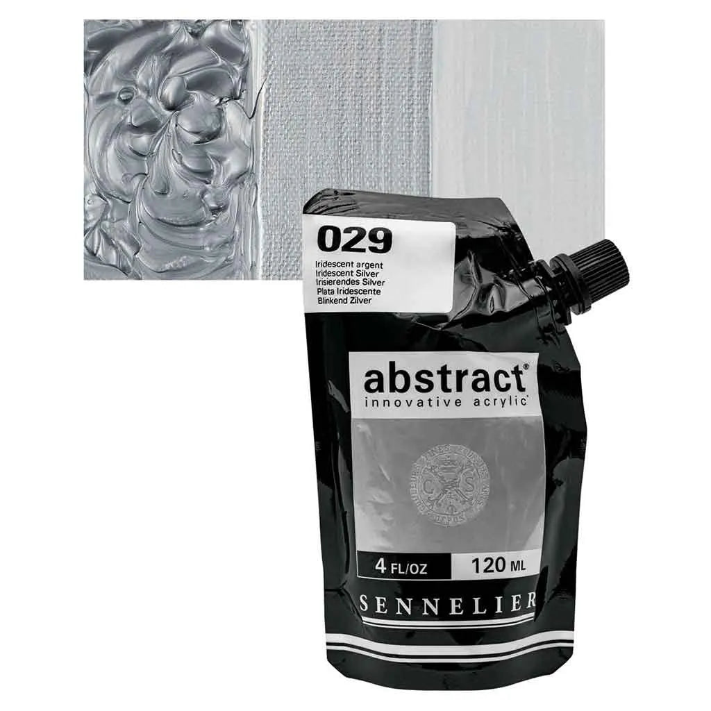 Sennelier Abstract Acylic 120ml Iridescent Silver
