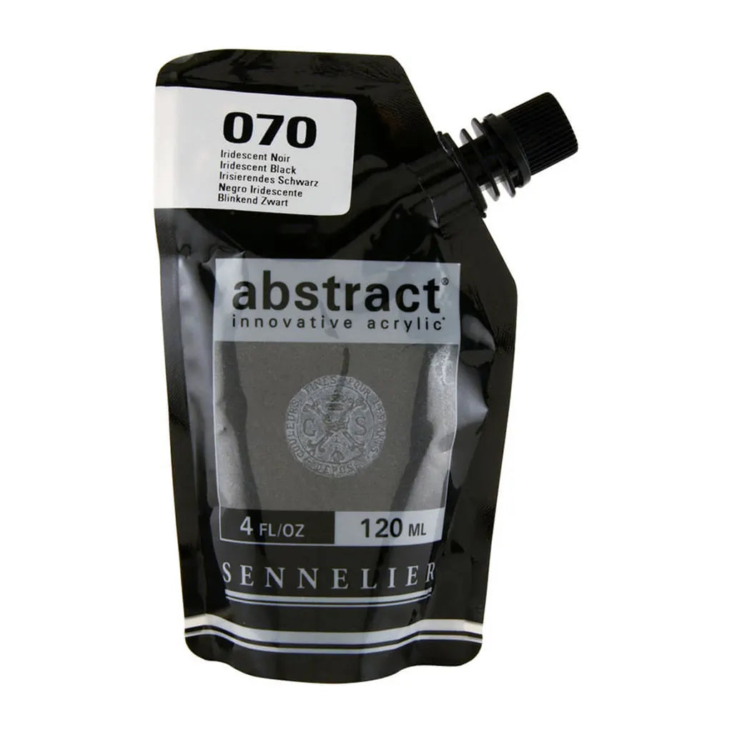 Sennelier Abstract Acylic 120ml Iridescent Black