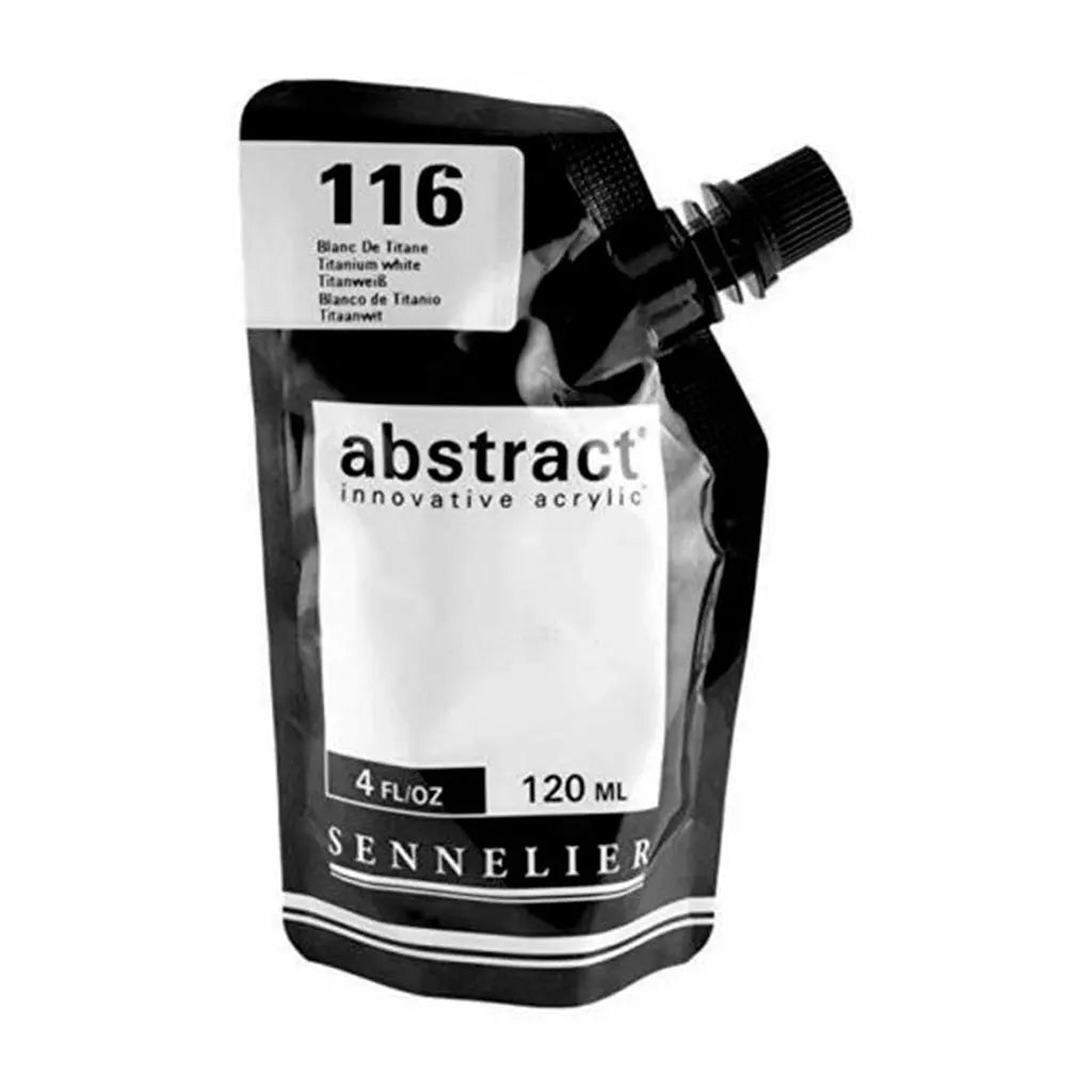 Sennelier Abstract Acylic 120ml Titanium white
