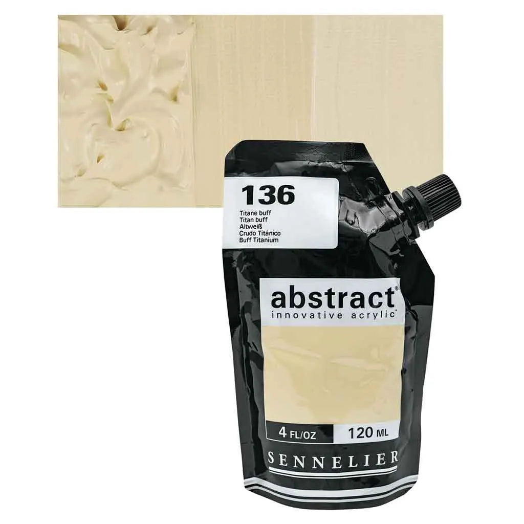 Sennelier Abstract Acylic 120ml Titan buff