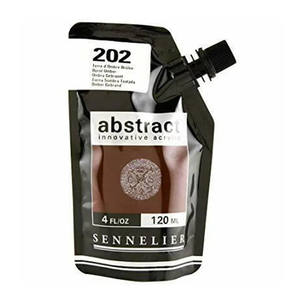 Sennelier Abstract Acylic 120ml Burnt Umber