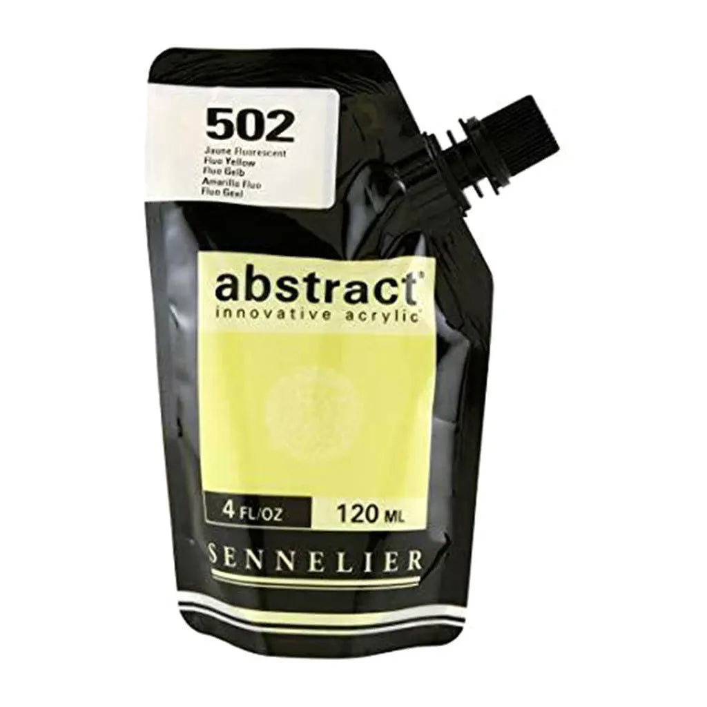 Sennelier Abstract Acylic 120ml Fluo Yellow