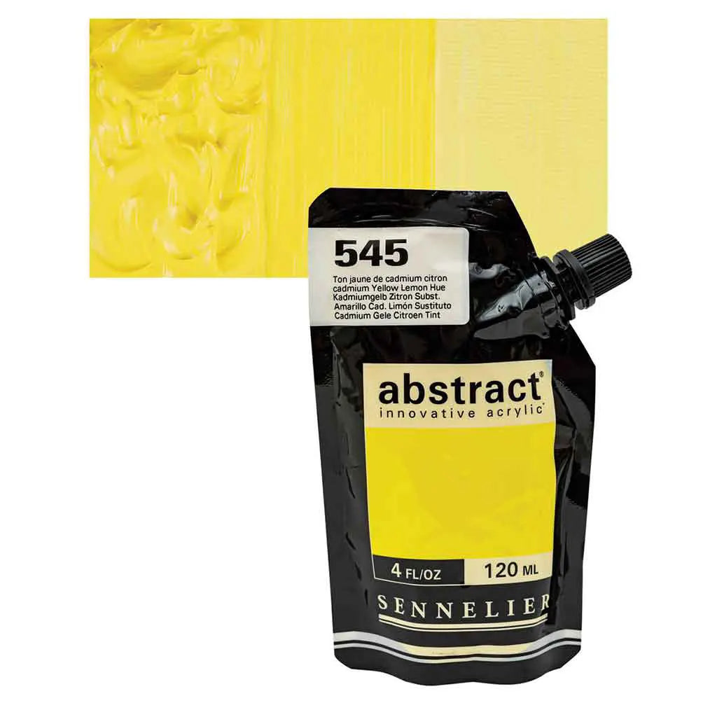 Sennelier Abstract Acylic 120ml Cadmium Yellow Lemon Hue