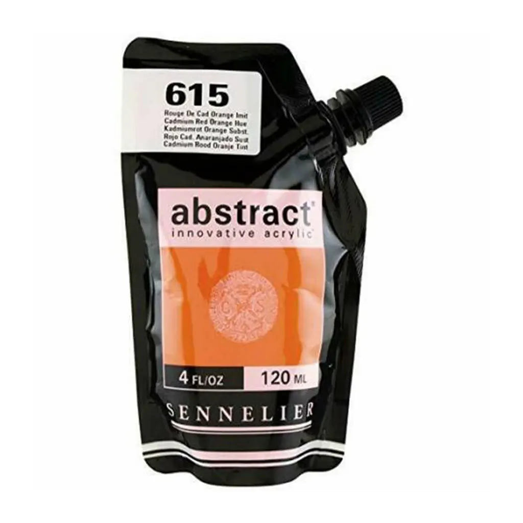 Sennelier Abstract Acylic 120ml Cadmium Red Orange Hue