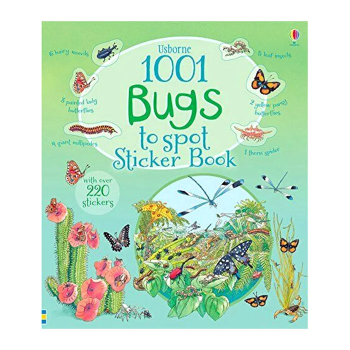 Usborne 1001 Bugs to Spot Sticker Book