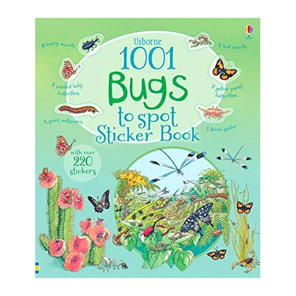 Usborne 1001 Bugs to Spot Sticker Book