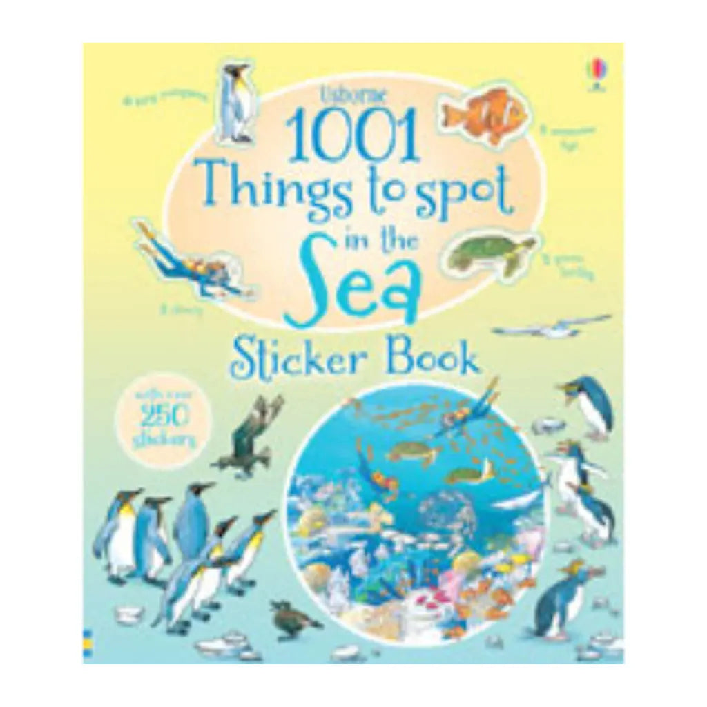 1001 THINGS TO SPOT IN THE SEA STICKER BOOK(P)