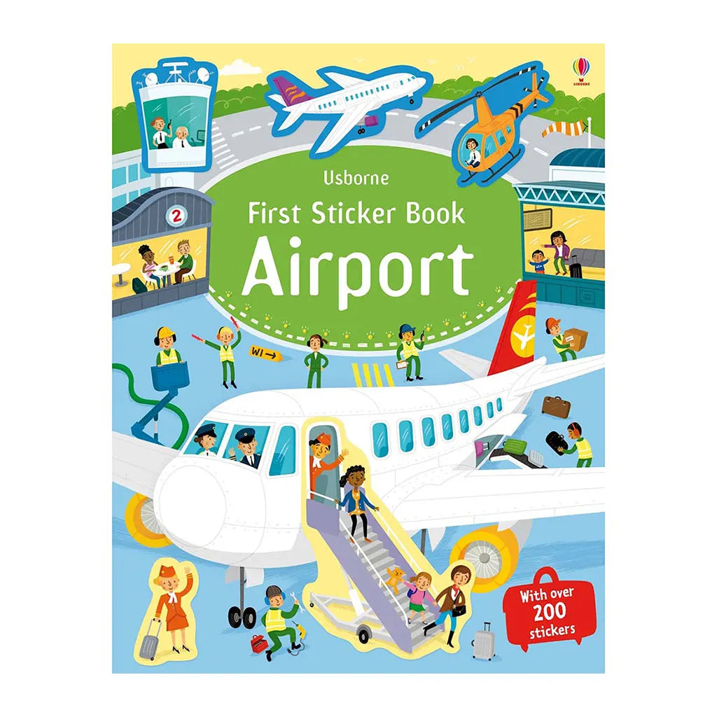 Usborne First Sticker Book Airport
