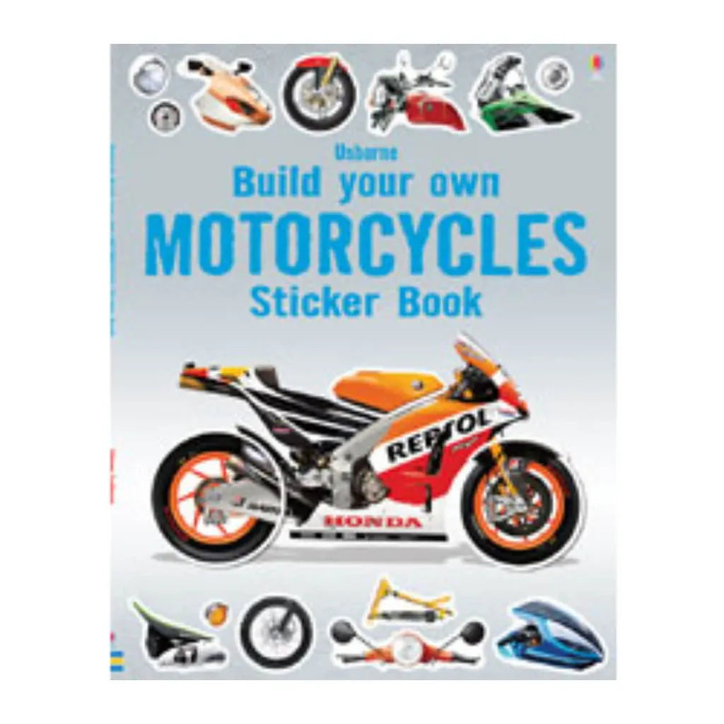 Build Your Own Motorcycle Sticker Book
