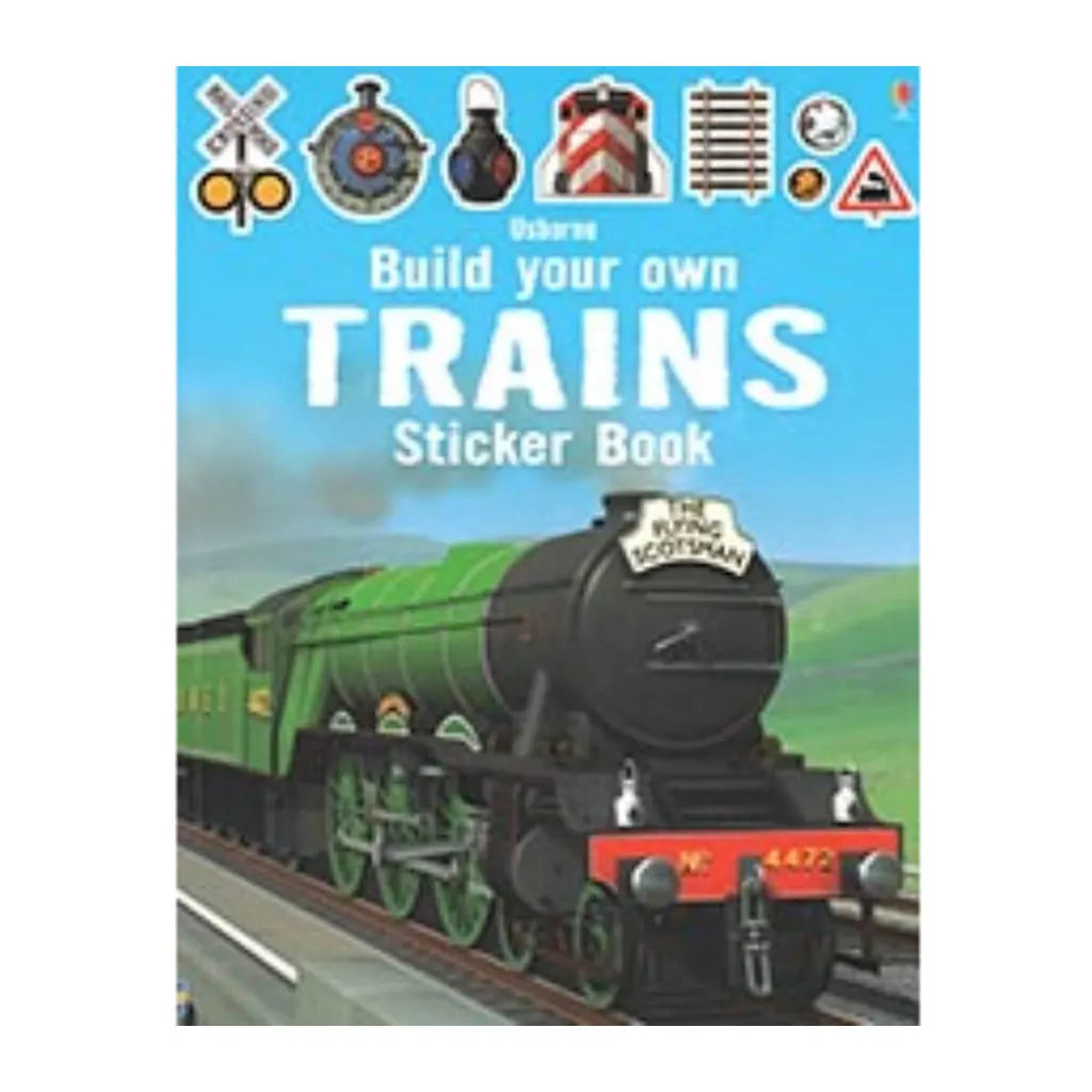 Build Your Own Trains Sticker Book