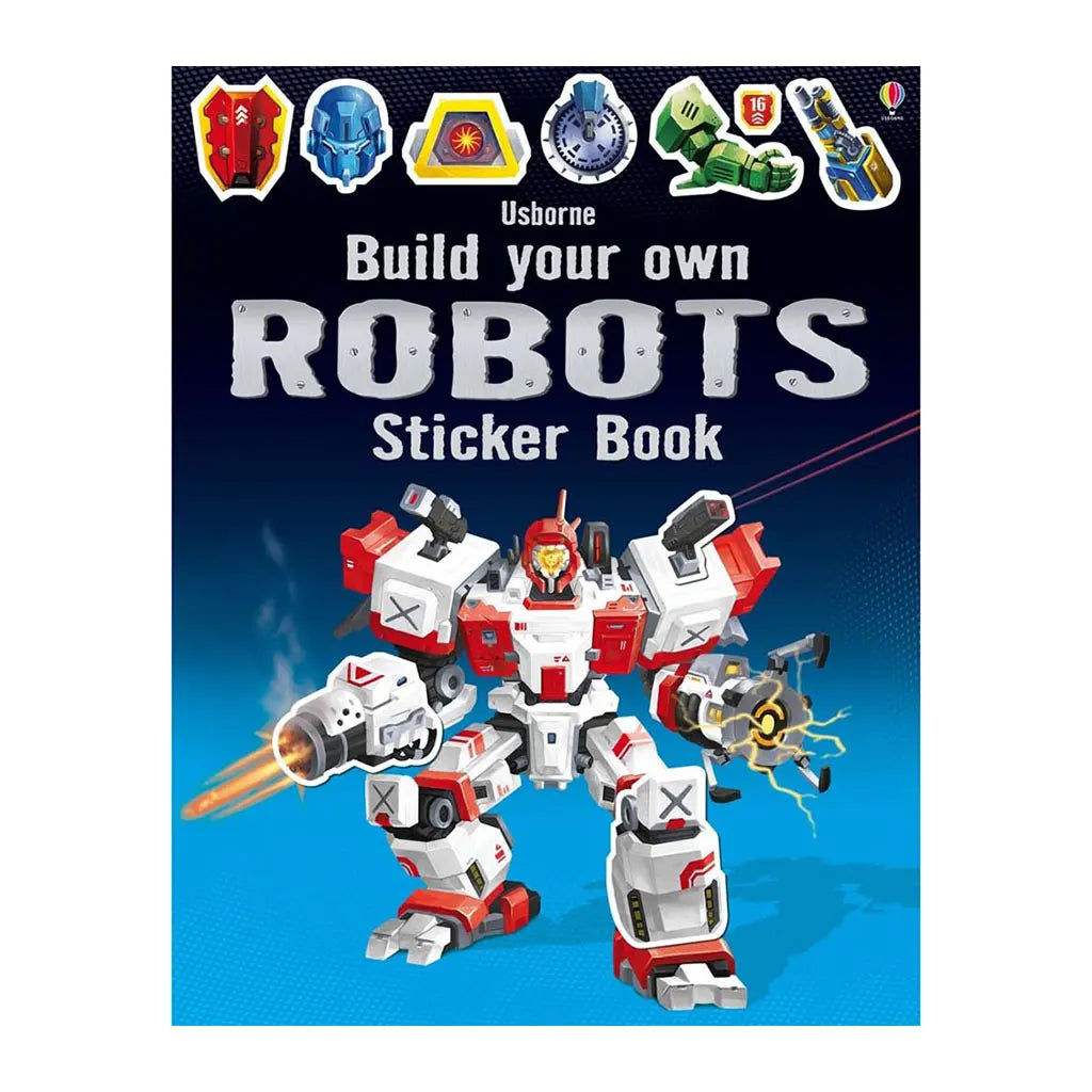 Usborne Books Build Your Own Robots Sticker Book