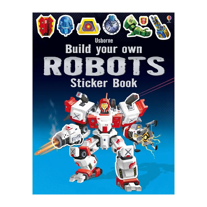 Usborne Books Build Your Own Robots Sticker Book
