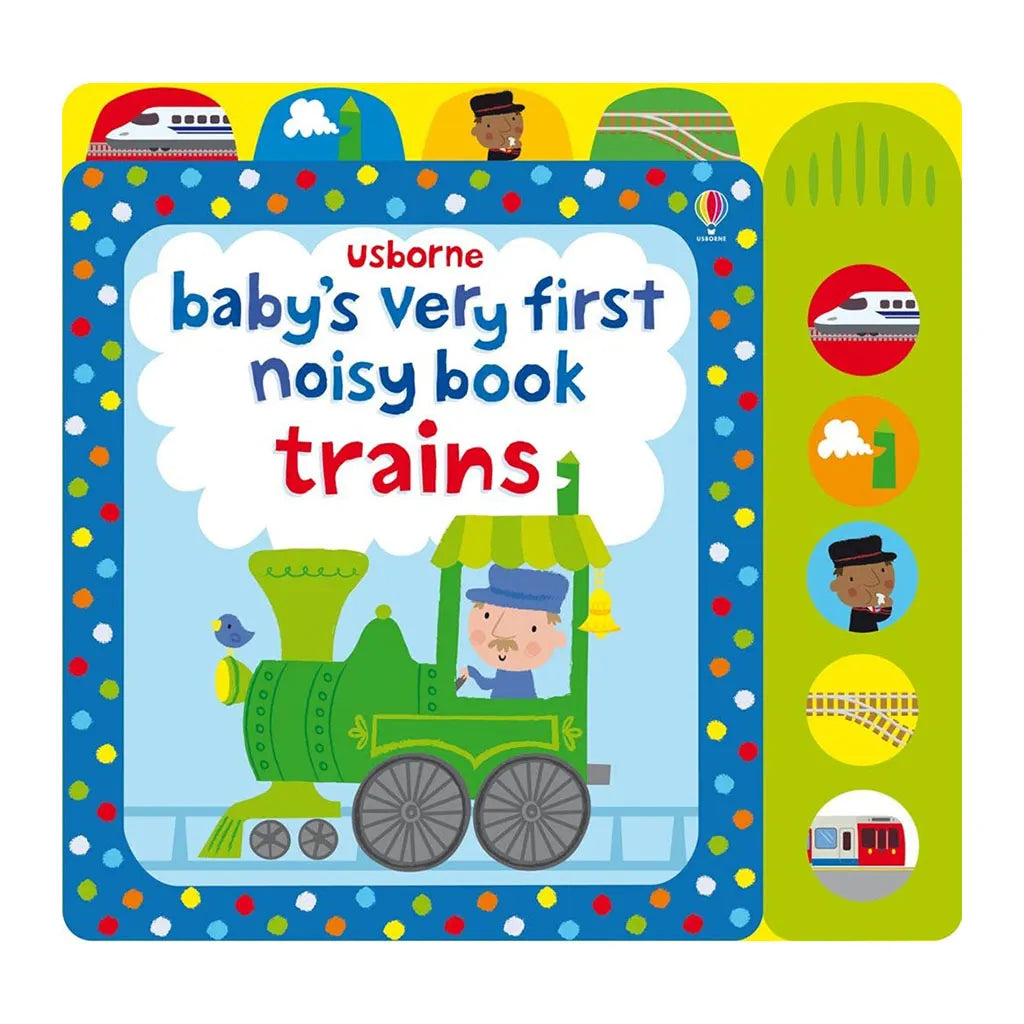 Usborne Baby's First Noisy Book Trains