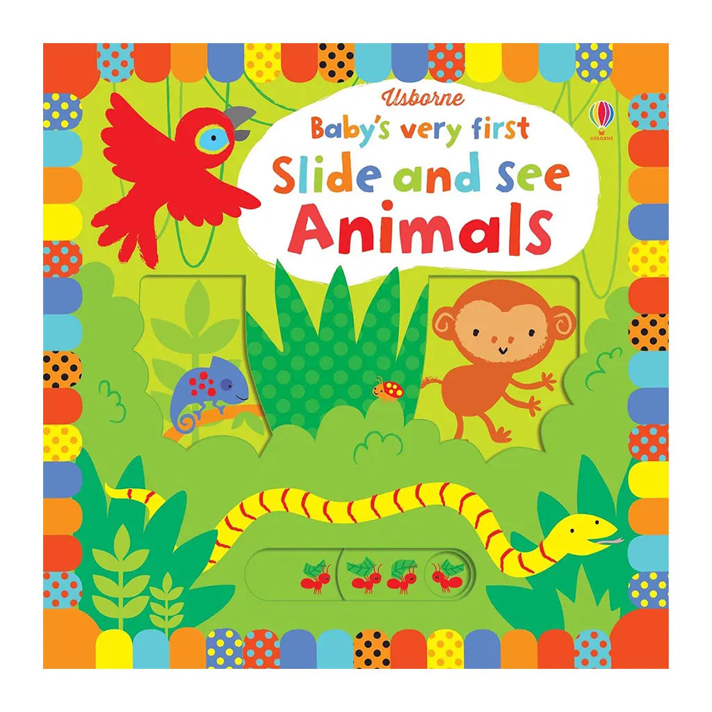 Usborne Baby Very First Slide and See Animals