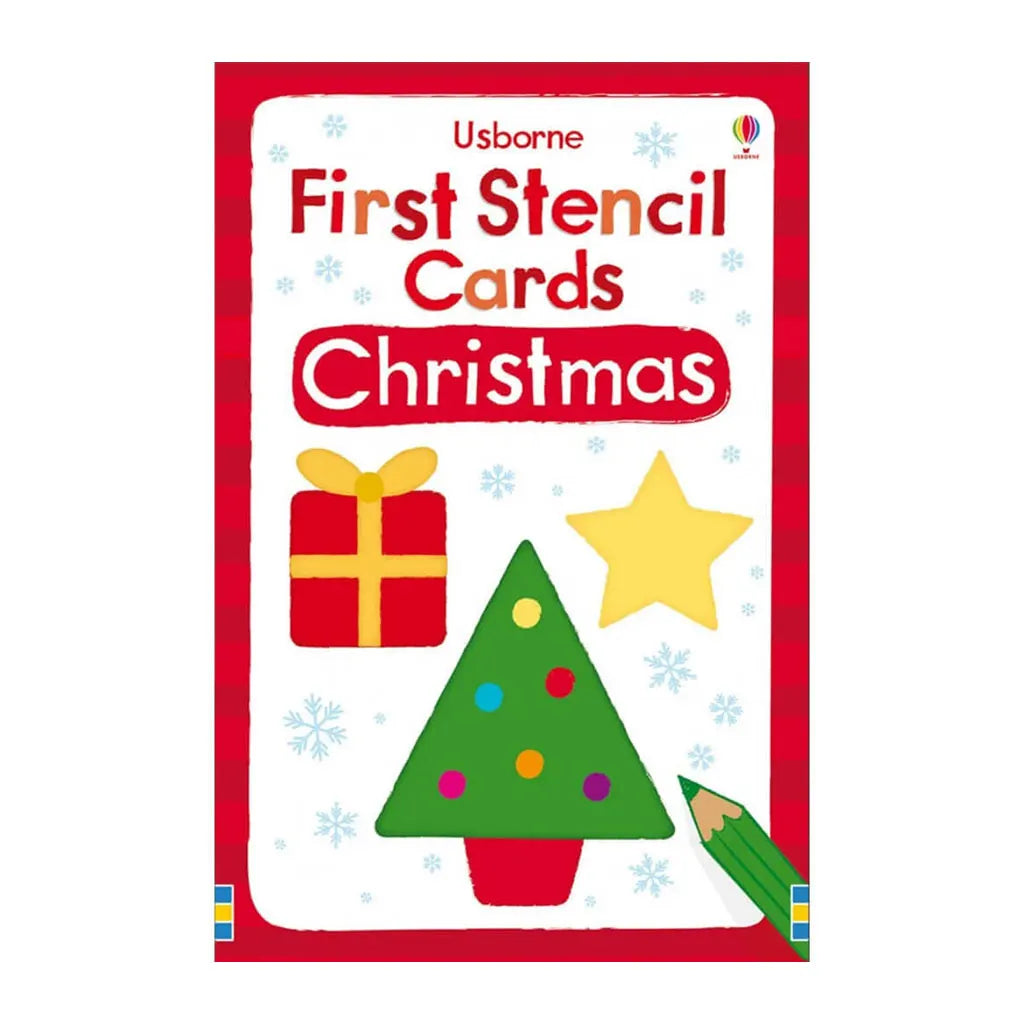 First Stencil Christmas 