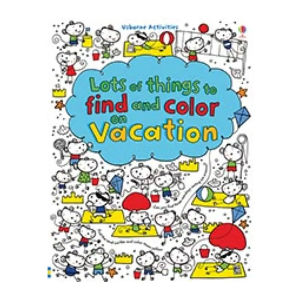 Lots of Things to Find and Color on Vacation