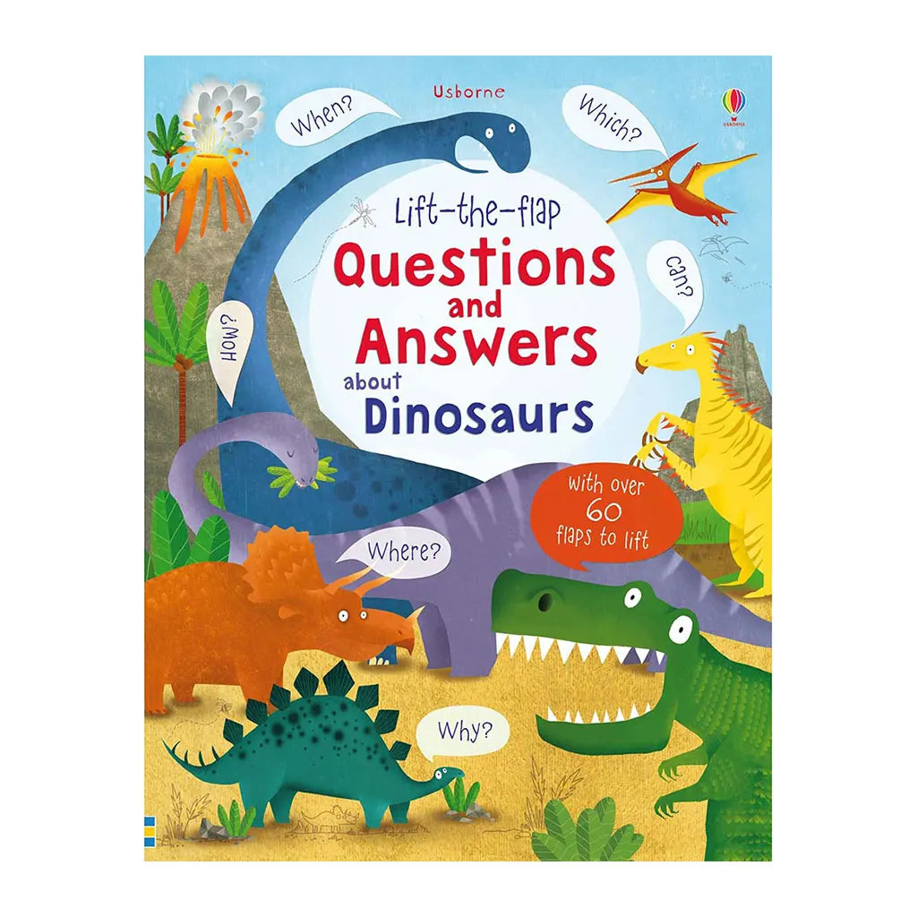 Usborne Lift-the-Flap Questions and Answers About Dinosaurs