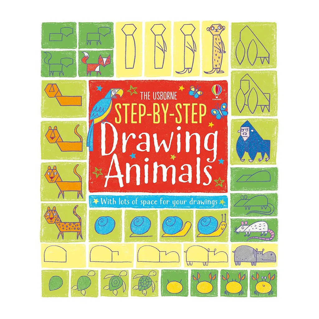 Usborne Step-by-Step Drawing Animals