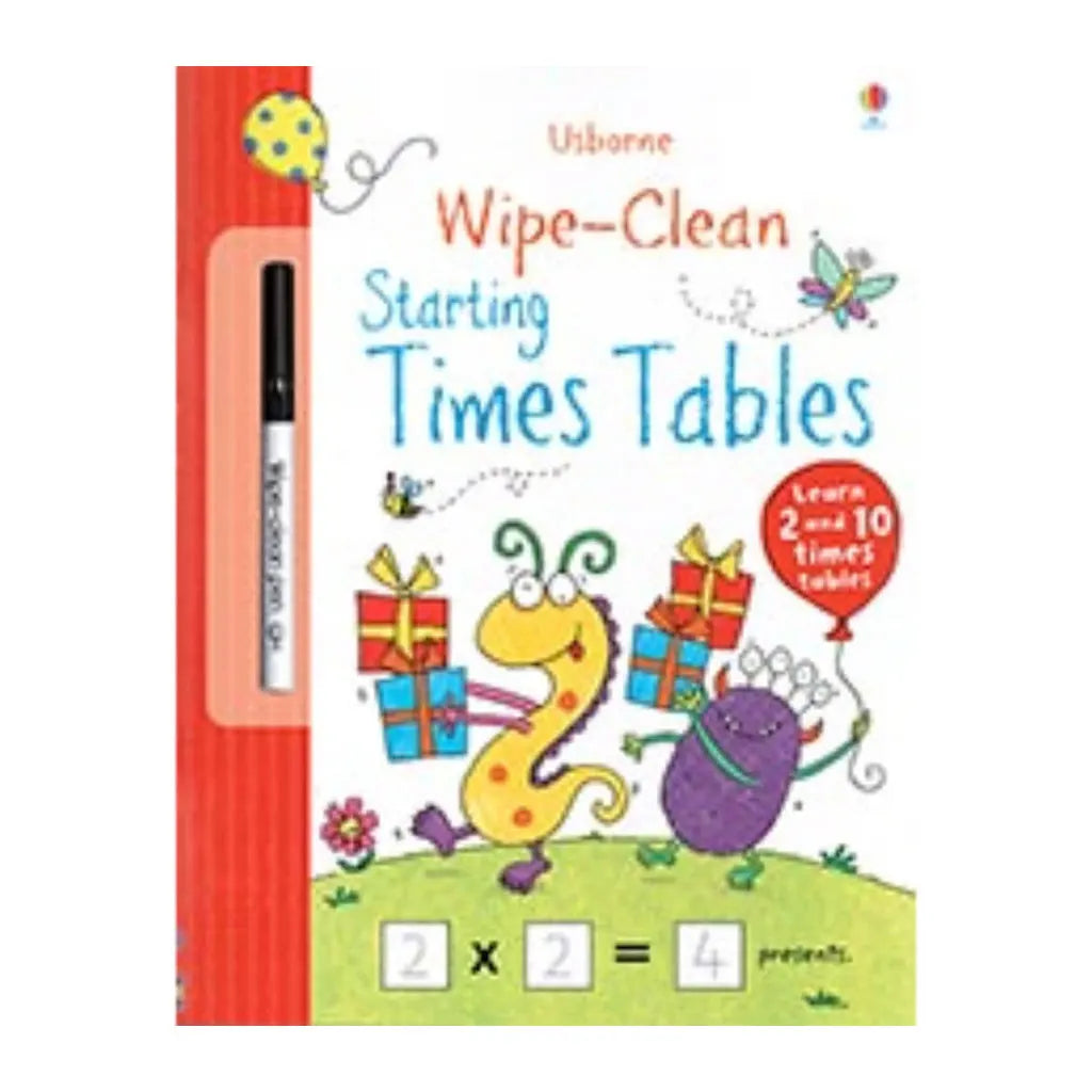 Wipe-Clean Starting Times Tables
