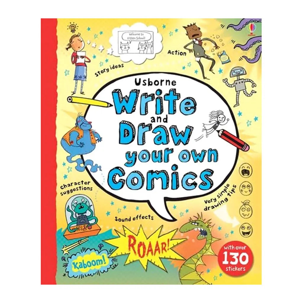 Usborne Write &amp; Draw Your Own Comics Books