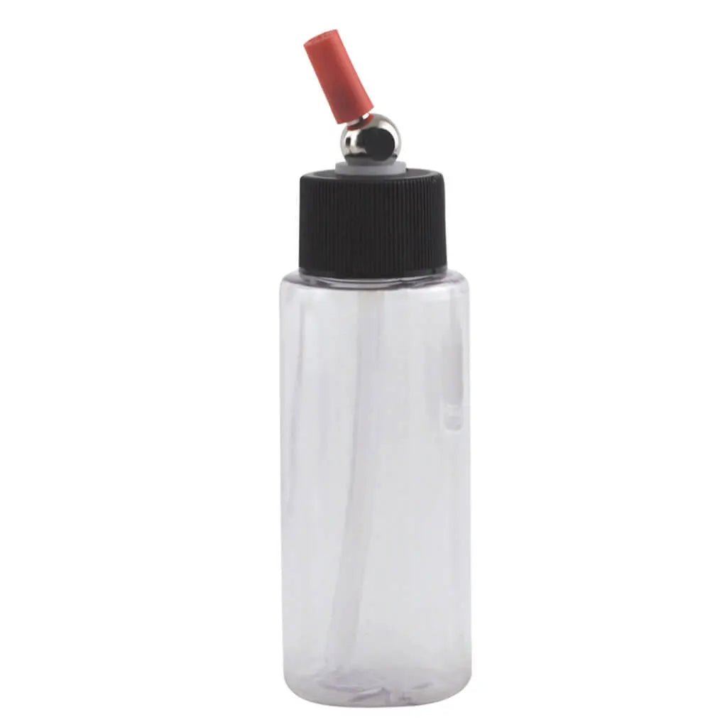 Iwata Crystal Clear Bottle 2oz Cylinder With Adaptor Cap