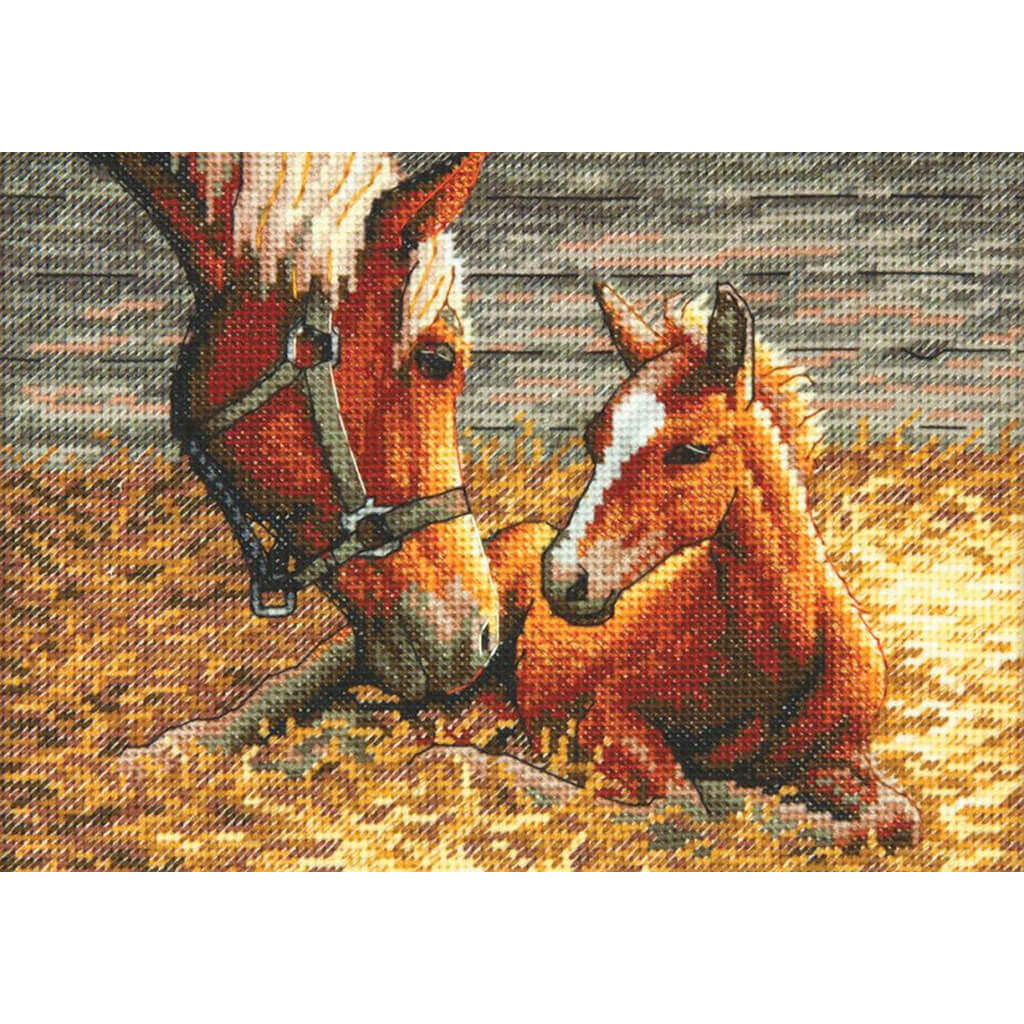 Dimensions Gold Petite Counted Cross Stitch Kit 7in x 5in, Good Morning