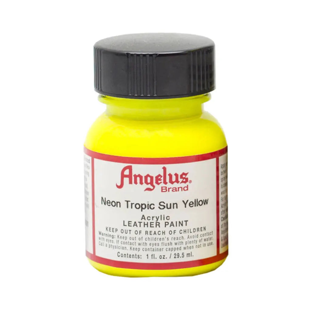 Angelus Neon Paint 1oz Tropican Sub Yellow