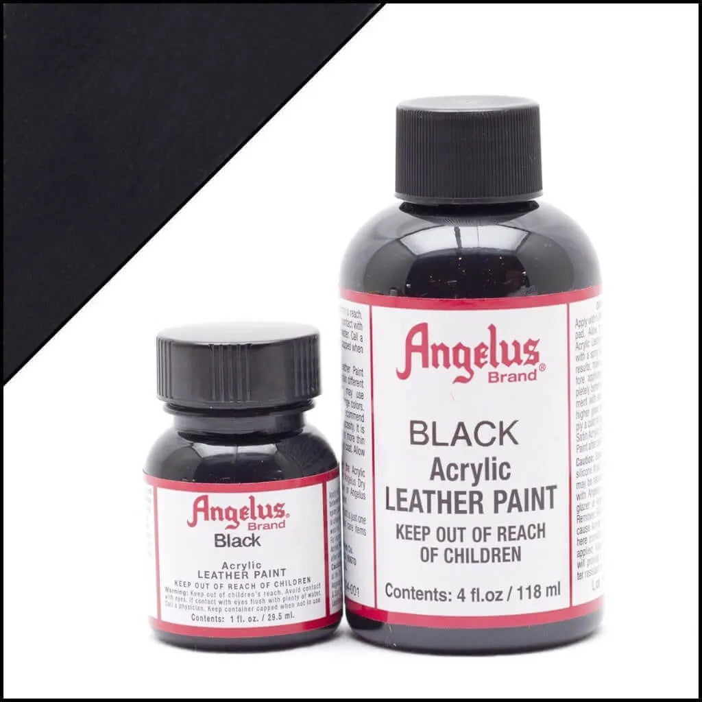 Angelus Acrylic Leather Paint 4oz Black