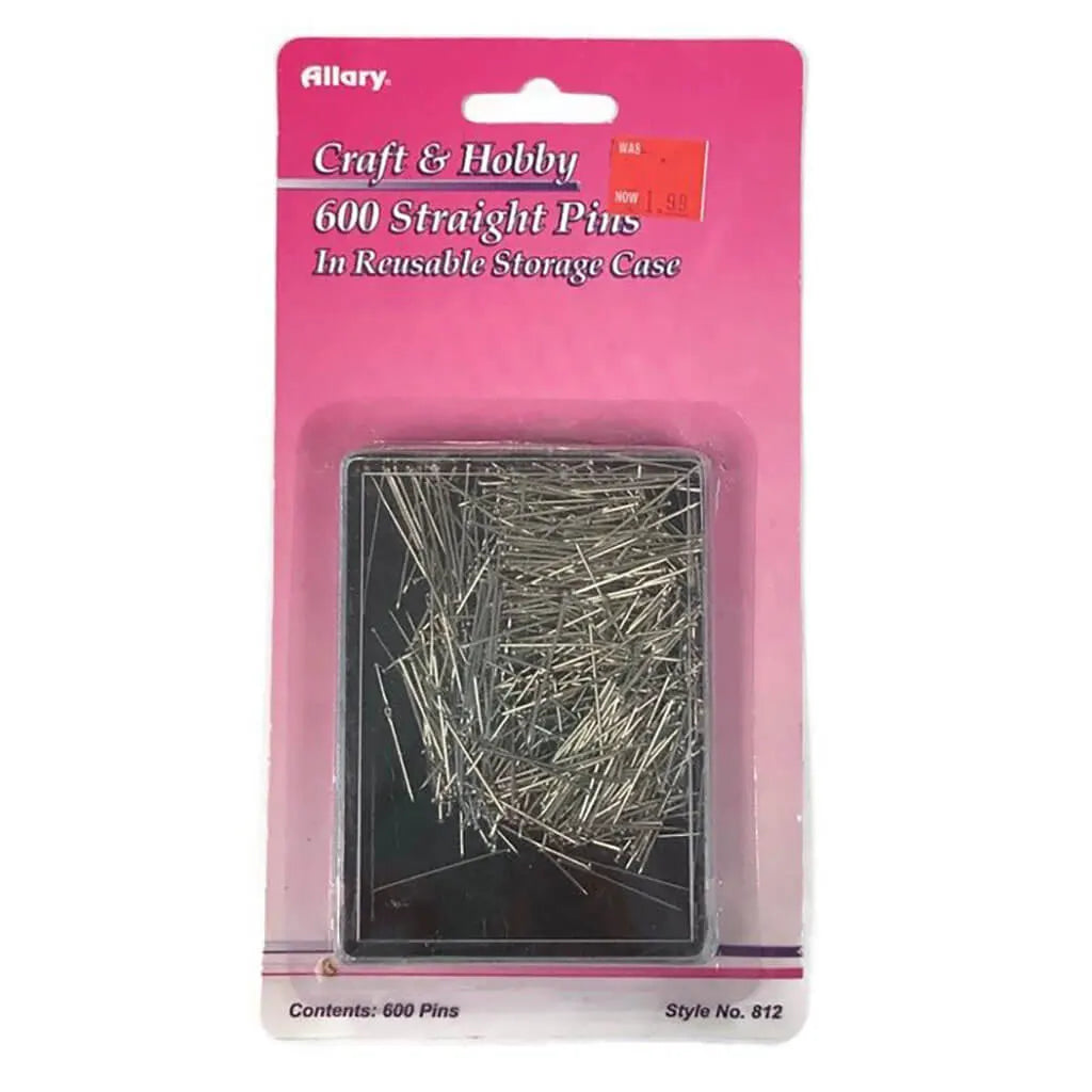 Straight Pins, 600ct