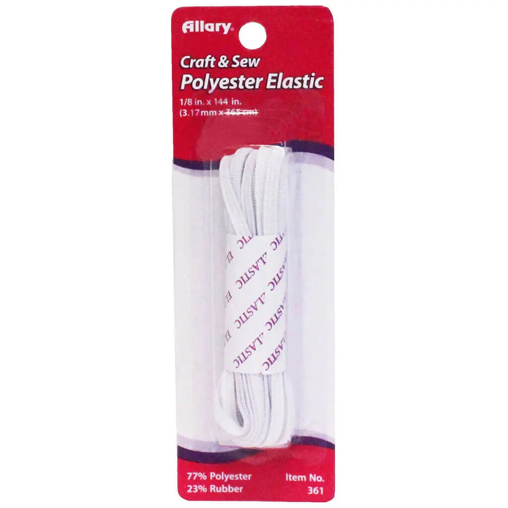 Polyester Elastic 1/8in