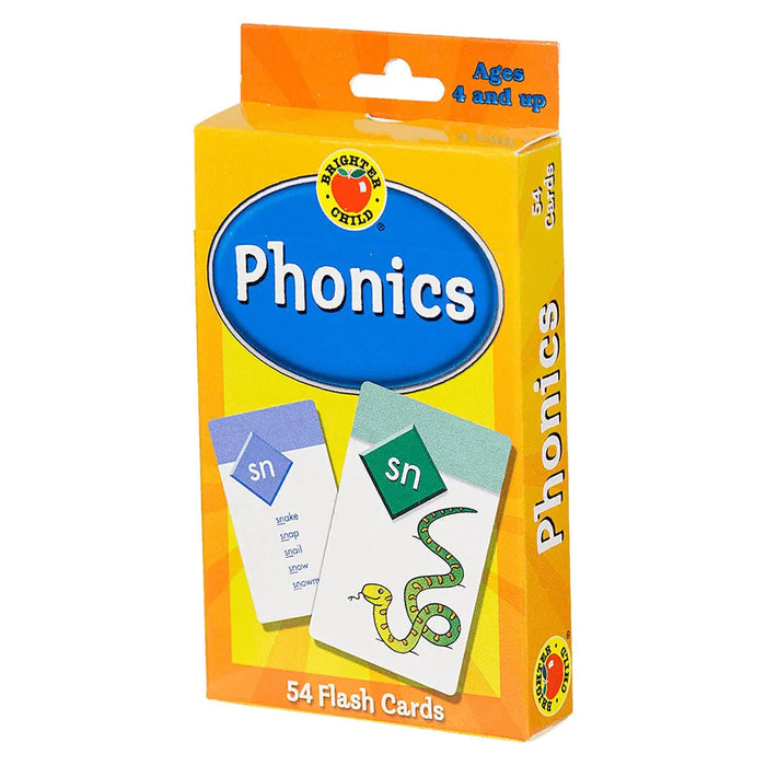 Bright Child Phonics Flash Cards
