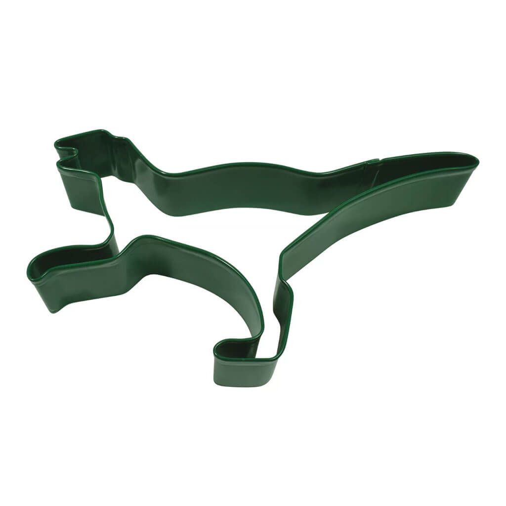 Velociraptor Cookie Cutter Green, 6in
