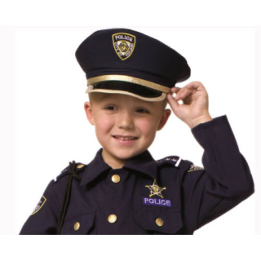 Embroidered Police Hat