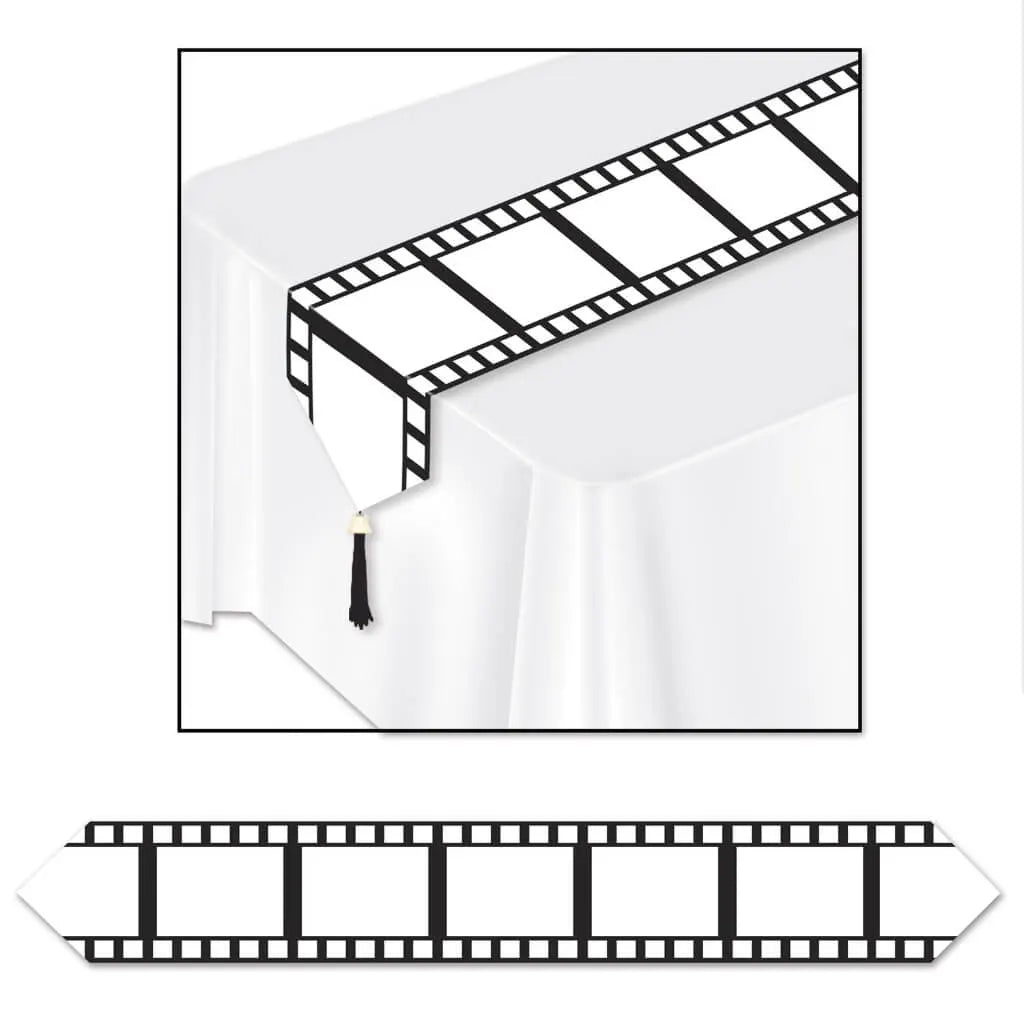 Printed Filmstrip Table Runner, 11in x 6in
