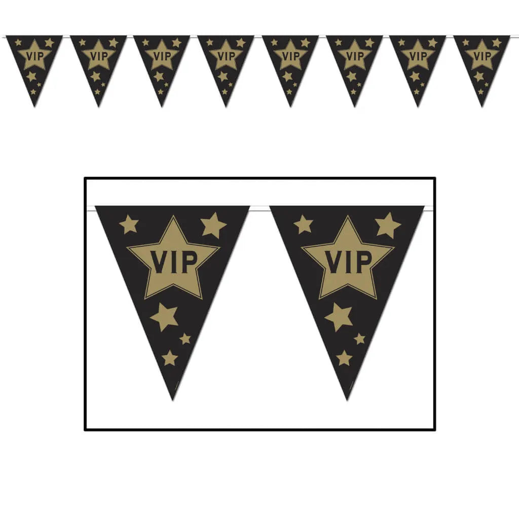 VIP Pennant Banner