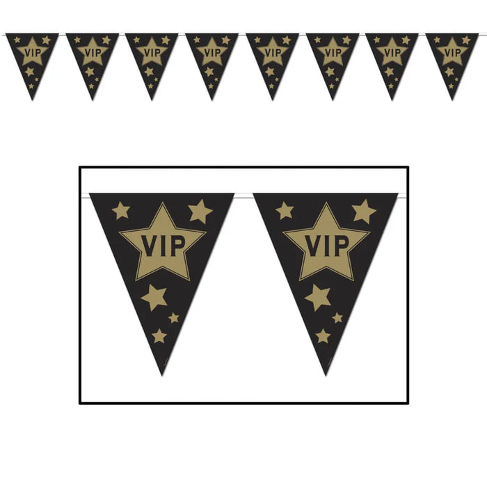 VIP Pennant Banner