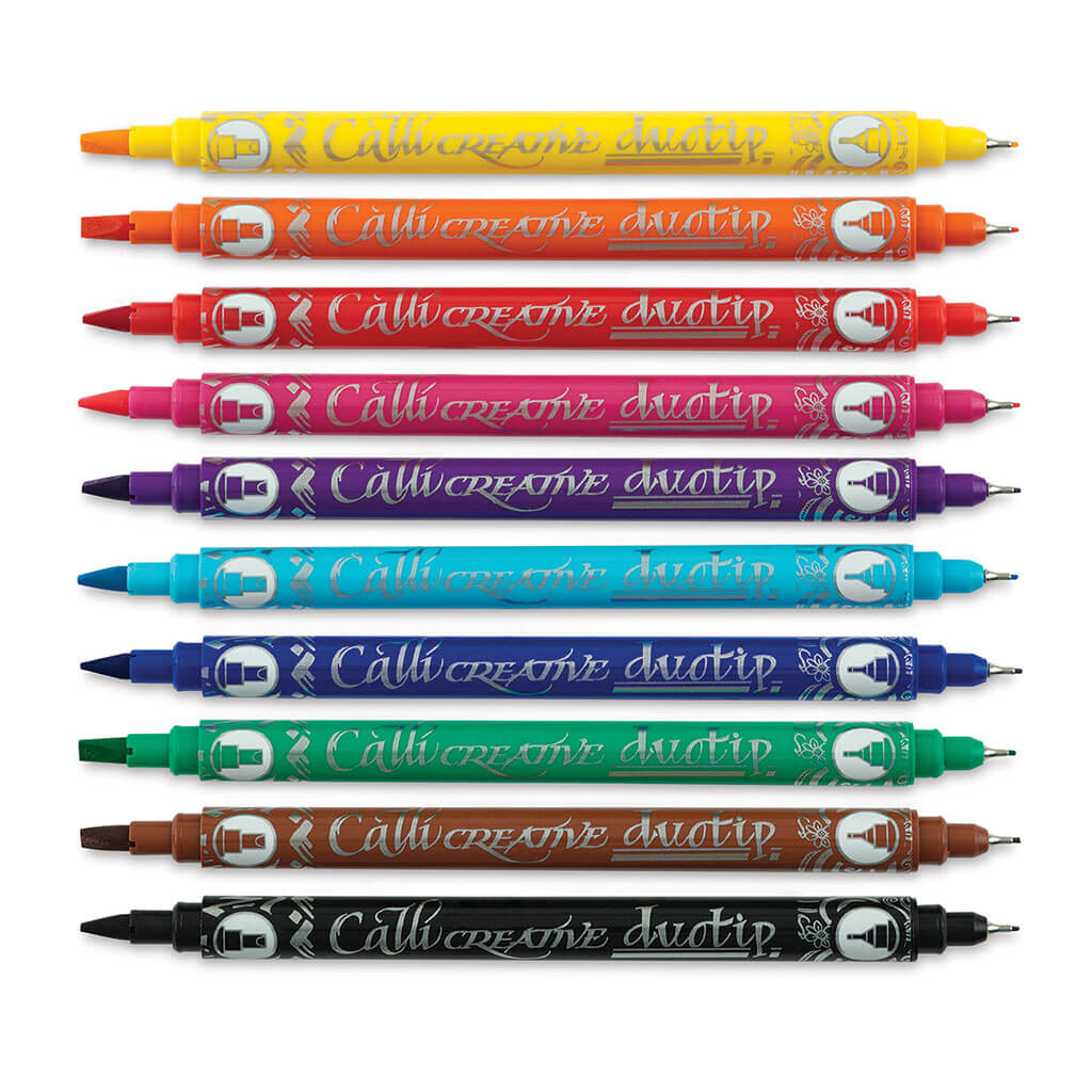 Manuscript Callicreative Duotip Marker Set of 10