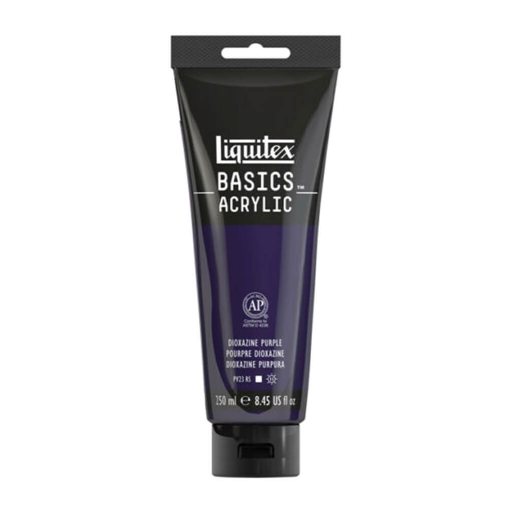 Liquitex Basics Acrylic Color 250ml (8.45oz) Dioxazine Purple S1