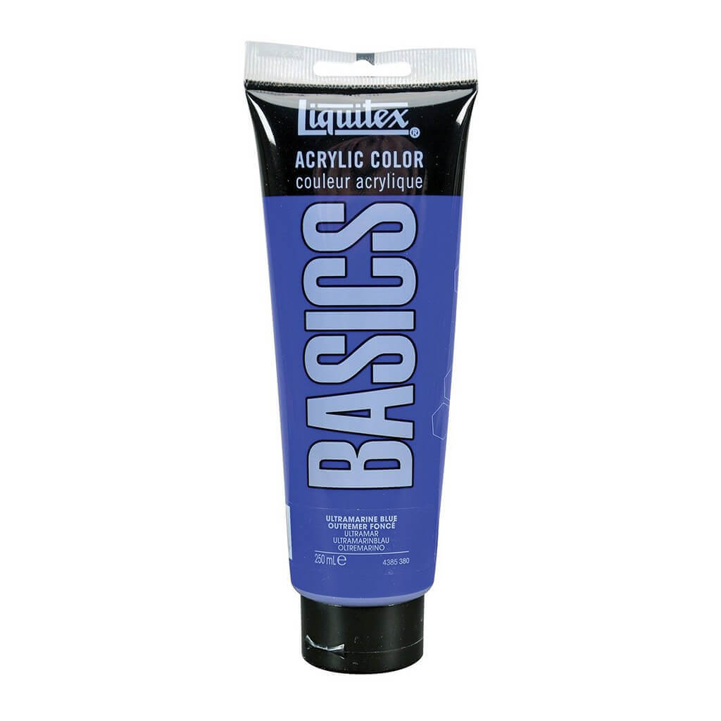 Liquitex Basics Acrylic Color 250ml (8.45oz) Ultramarine Blue S1