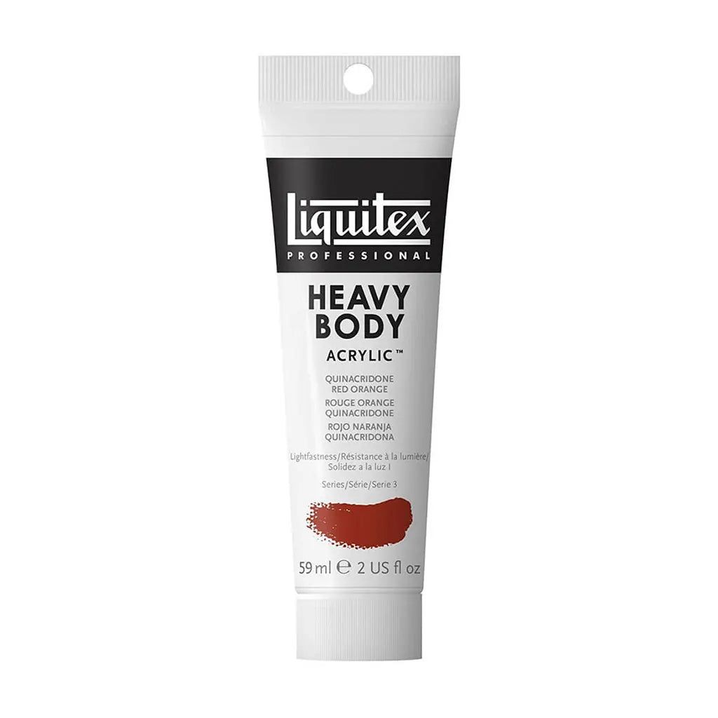 Liquitex Professional Heavy Body Acrylic 59ml (2oz) Quinacridone Red Orange S3