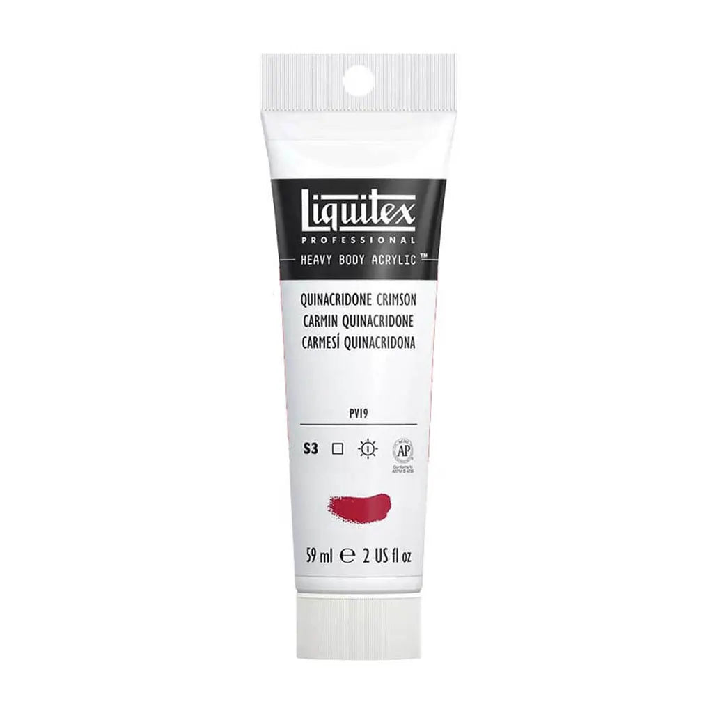 Liquitex Professional Heavy Body Acrylic 59ml (2oz) Quinacridone Crimson S3