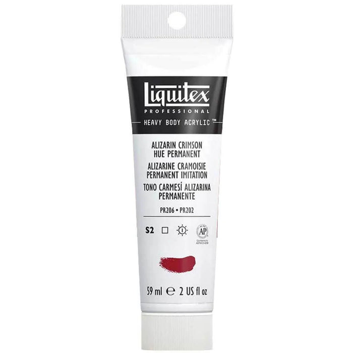 Liquitex Professional Heavy Body Acrylic 59ml (2oz) Alizarin Crimson Hue Permanent S2