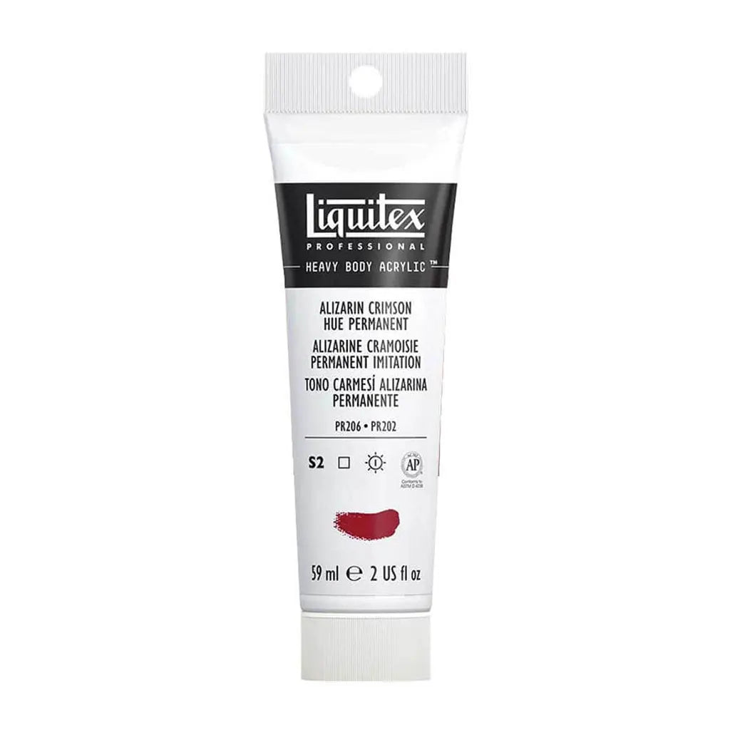 Liquitex Professional Heavy Body Acrylic 59ml (2oz) Alizarin Crimson Hue Permanent S2