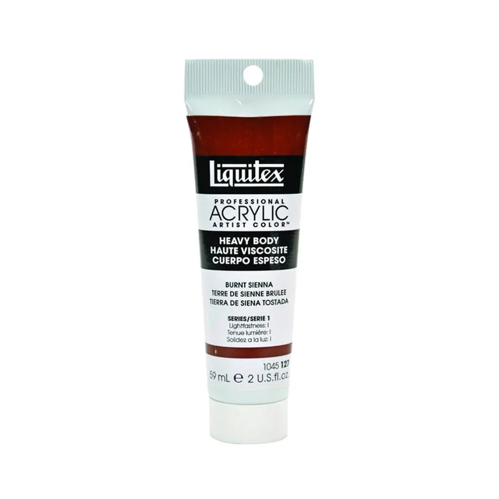Liquitex Professional Heavy Body Acrylic 59ml (2oz) Burnt Sienna S1