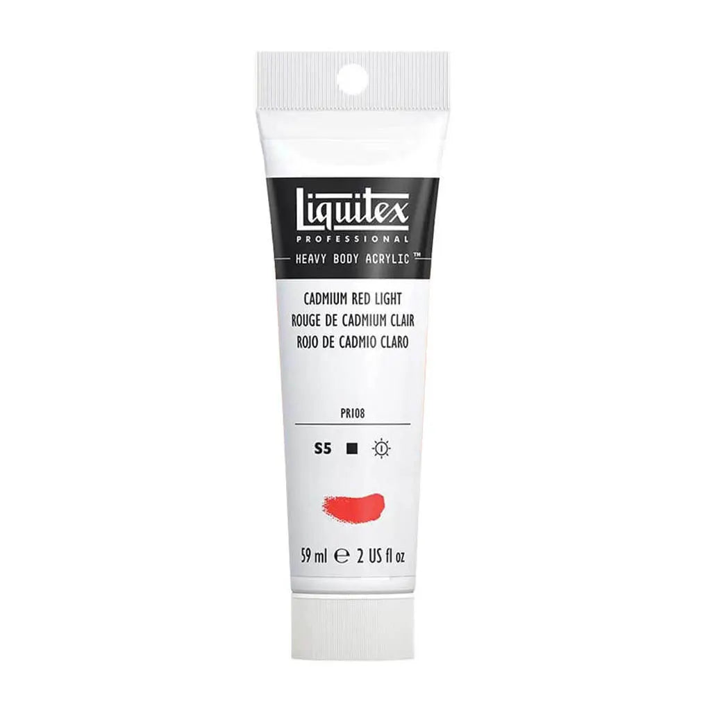 Liquitex Professional Heavy Body Acrylic 59ml (2oz) Cadmium Red Light S5
