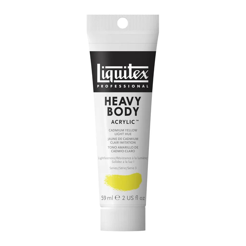 Liquitex Professional Heavy Body Acrylic 59ml (2oz) Cadmium Yellow Light Hue S3
