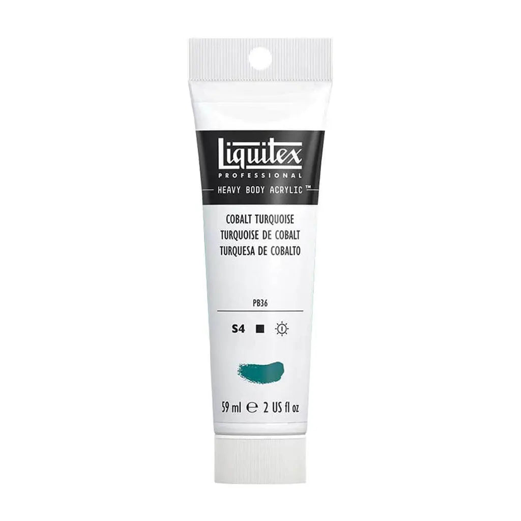 Liquitex Professional Heavy Body Acrylic 59ml (2oz) Cobalt Turquoise S4