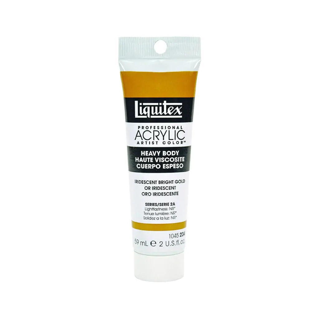 Liquitex Professional Heavy Body Acrylic 59ml (2oz) Iridescent Bright Gold S2